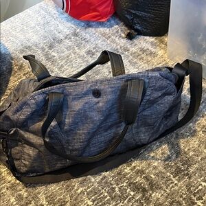 lululemon athletica Charcoal Duffel Bag